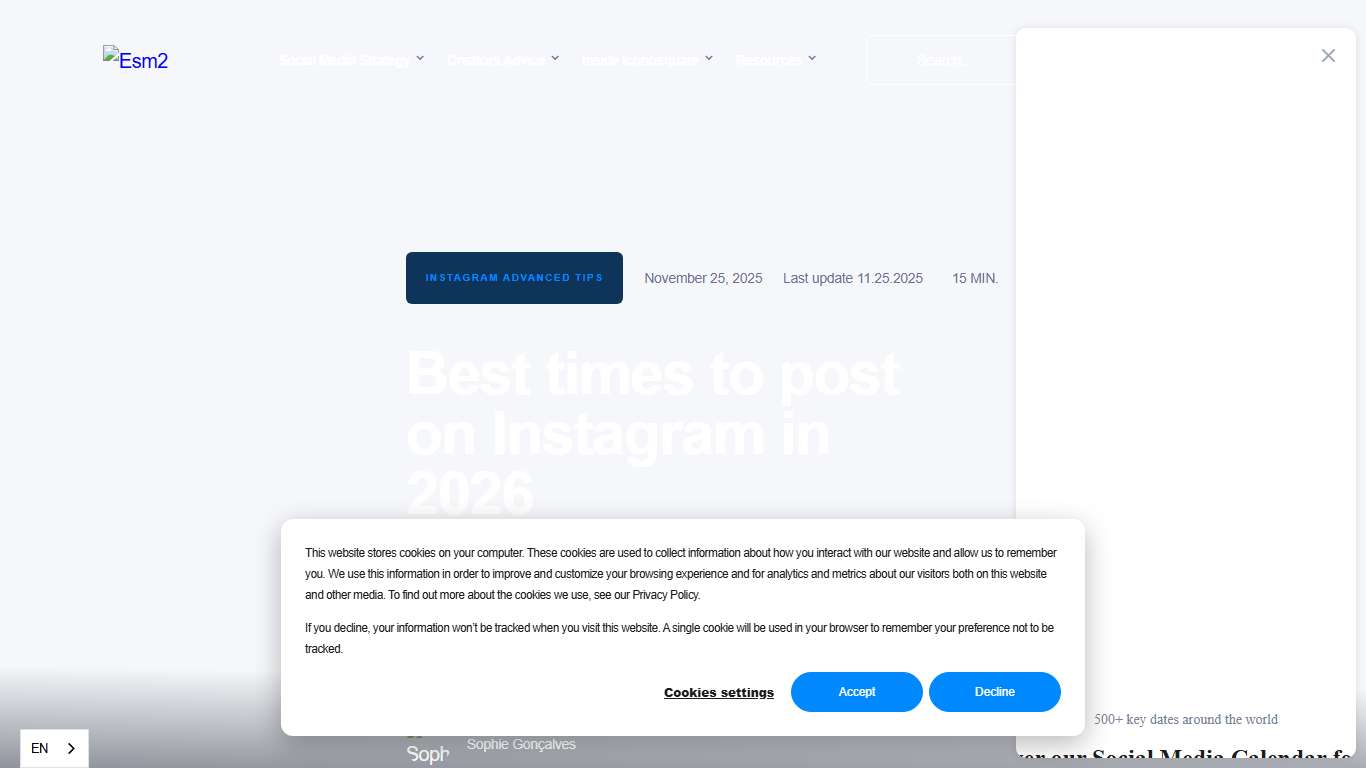 Best Time to Post on Instagram in 2026 + How to find yours